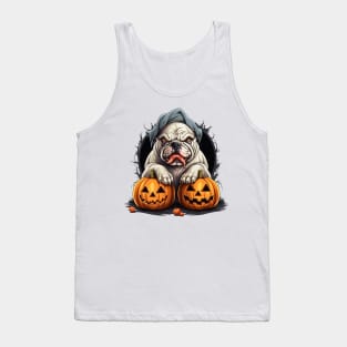 Halloween Bulldog #4 Tank Top